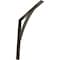 Ekena Millwork Legacy Steel Bracket, Antiqued Bronze 2"W x 24"D x 24"H BKTM02X24X24LEABZ - alternate 1